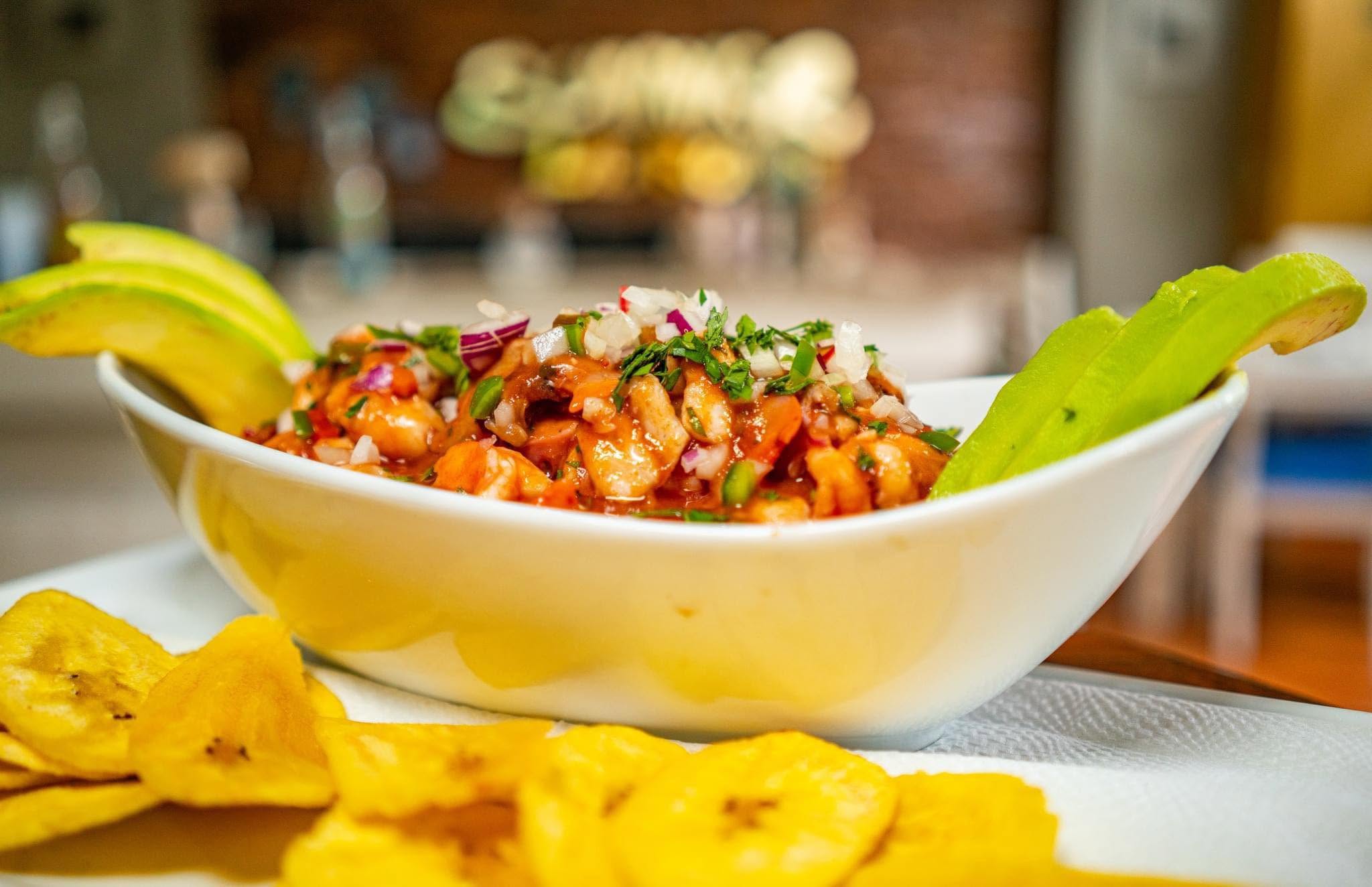 Ceviche de camarón