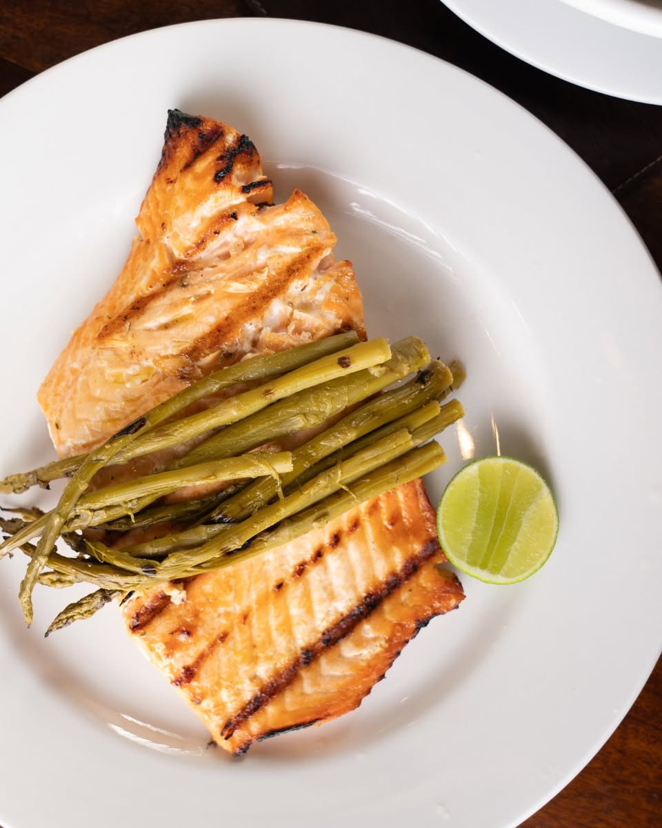 Salmón a la parrilla