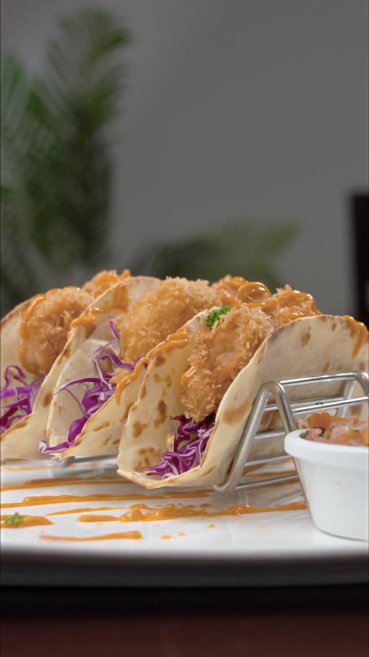 Tacos de camarones